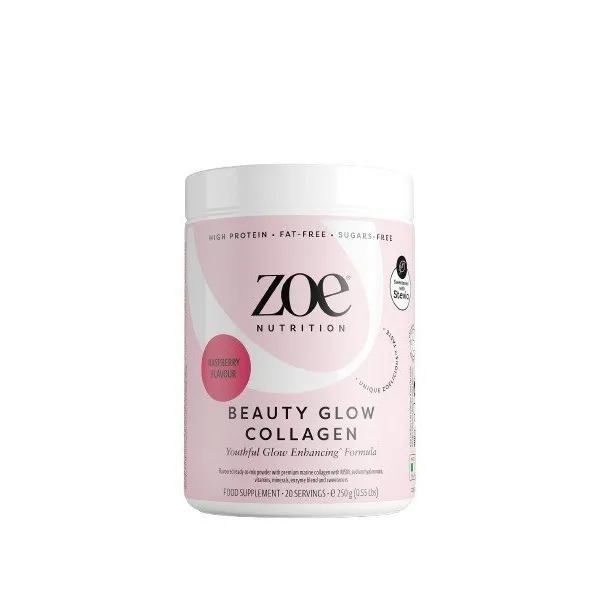 „Beauty Glow“ kolagenas, aviečių skonio - 250 g