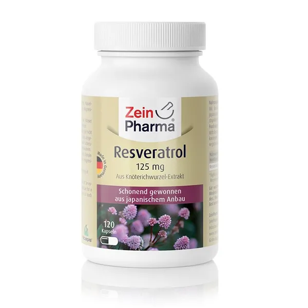 Resveratrol, 125mg - 120 caps