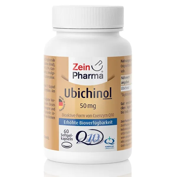 Ubiquinol, 50mg - 60 caps