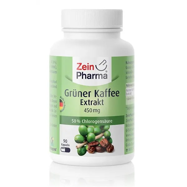 Green Coffee Extract, 450mg - 90 caps