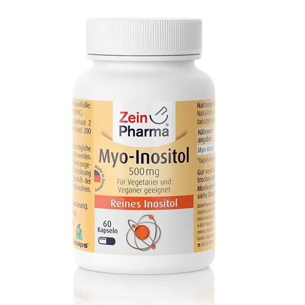 Mioinozitolis, 500 mg - 60 kapsulių