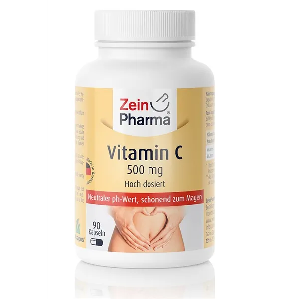 C-vitamiini puskuroitu, 500 mg - 90 kaps.