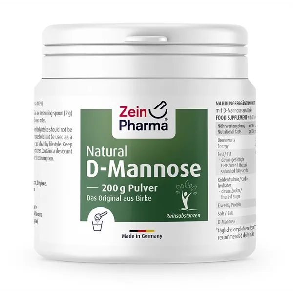 Dabīgs D-mannozes pulveris - 200g