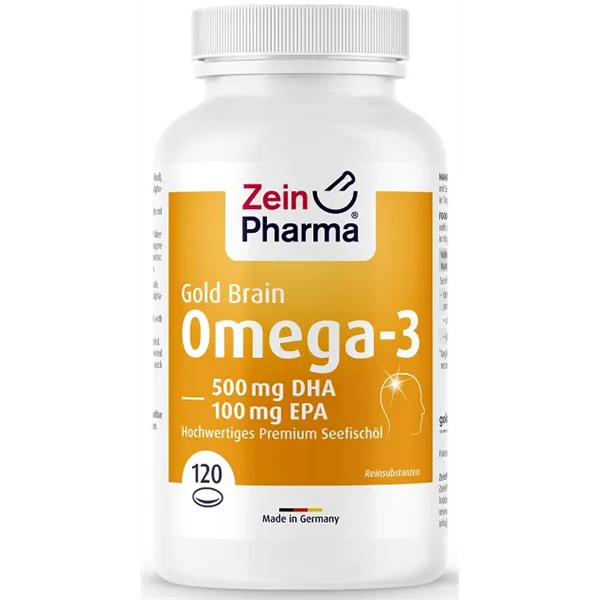 Omega-3 Gold - Brain Edition - 120 softgels