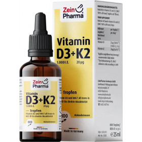Vitaminas D3 + K2 - 25 ml.
