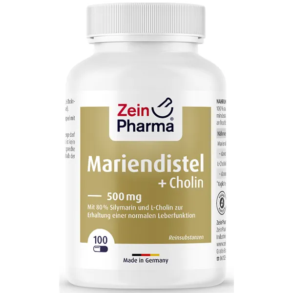Milk Thistle + Choline, Liver Complex - 100 caps