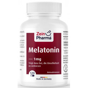 Melatonīns, 1 mg - 120 kapsulas