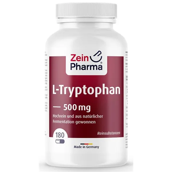 L-tryptofaani, 500 mg - 180 kaps.