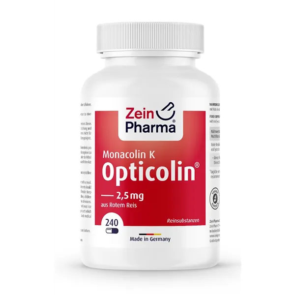 Monacolin K Opticolin - 240 v-kapsulas
