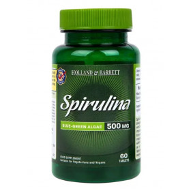 Spirulina, 500mg - 60 tabs