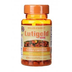 Lutigold liuteinas, 6 mg - 100 kapsulių