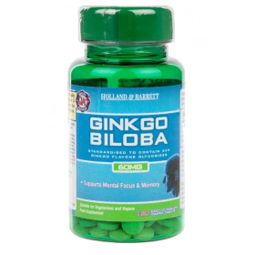 Ginkgo Biloba, 60 mg - 120 tabletes