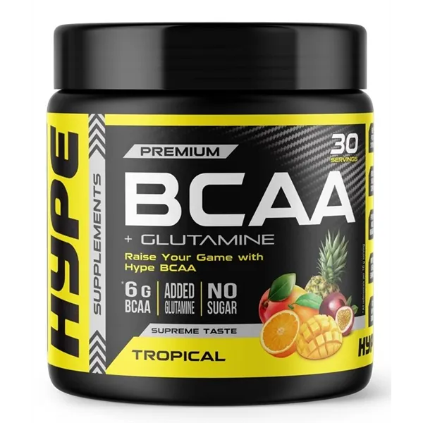 BCAA + Glutamiini, Tropical - 300g
