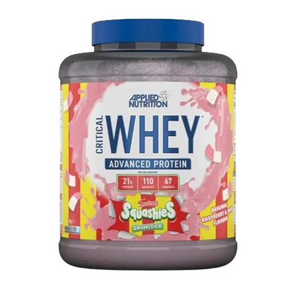  „Critical Whey“, „Swizzels“ būgnelių skonio traškučiai – 2000 g