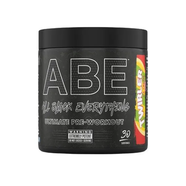ABE - Viss melns, Twirler saldējums - 375g