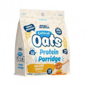 Critical Oats proteīna putra, zeltainais sīrups - 600g