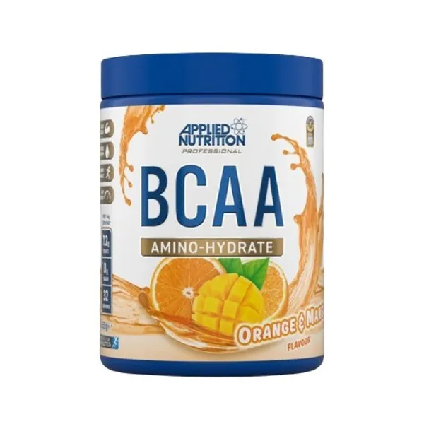 BCAA aminoskābju hidrāts, apelsīnu un mango (EAN 5056555206270) - 450 g