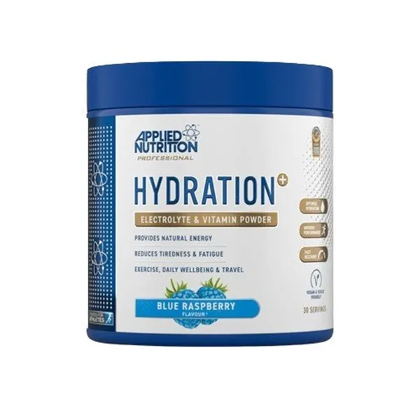 „Hydration+“, mėlynųjų aviečių skonio – 240 g