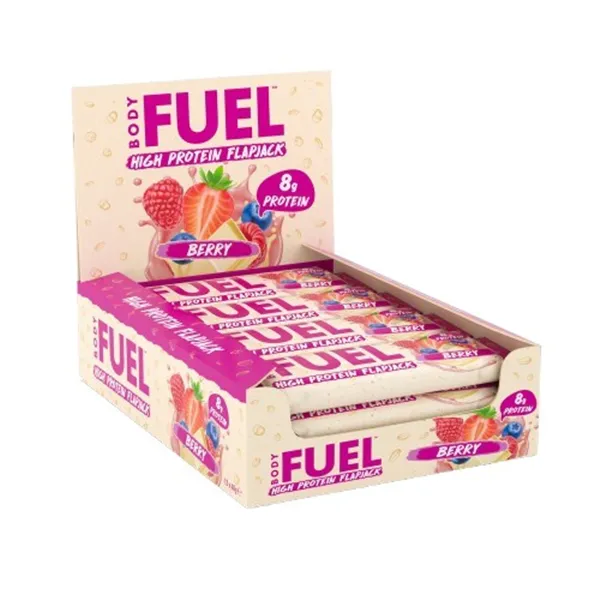 Bodyfuel Flapjack, marja - 12 x 40 g