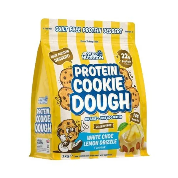 Protein Cookie Dough Dessert, White Choc Lemon Drizzle - 1000g
