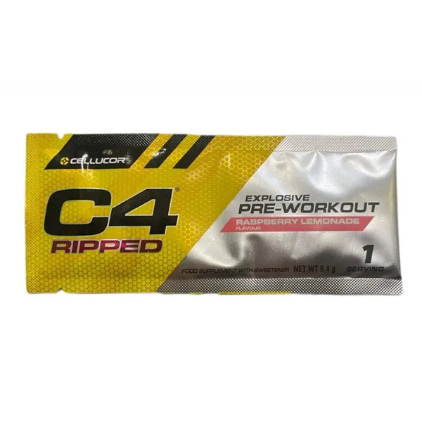 C4 Ripped, aviečių limonadas - 6,4 g (1 porcija)
