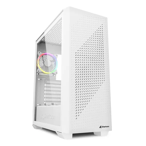 ATX Semi-tower Korpus Sharkoon VS9 RGB Valge