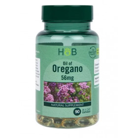 Oregano eļļa, 56 mg - 90 kapsulas