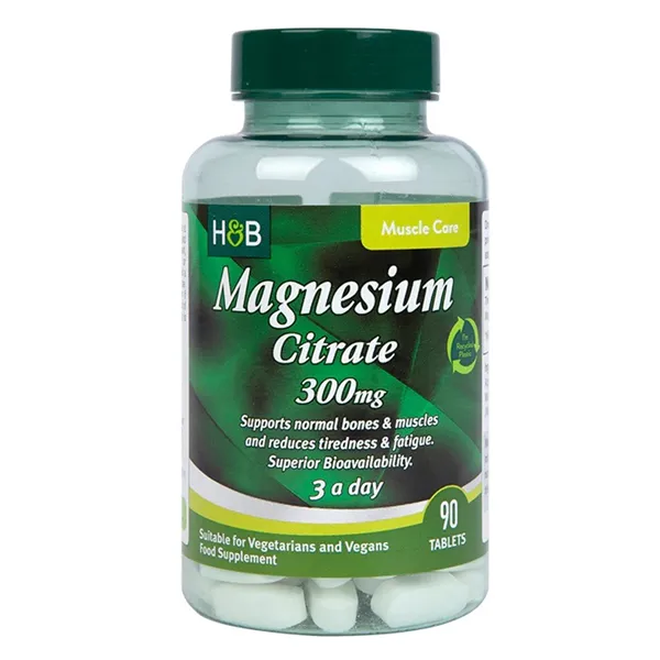 Magnija citrāts, 300 mg - 90 tabletes