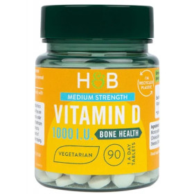 Vitamin D, 25mcg - 90 tabs