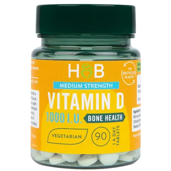 Витамин D, 25 мкг - 90 таблеток