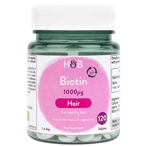 Biotīns, 1000mcg - 120 tabletes