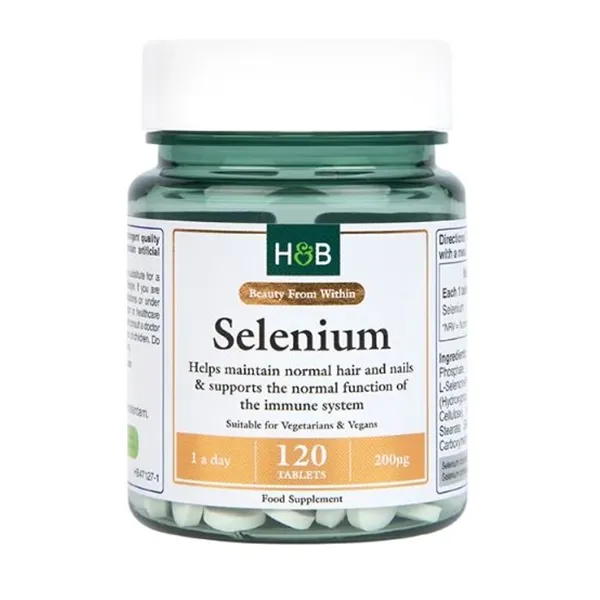 Seleeni, 200 mikrogrammaa - 120 tablettia