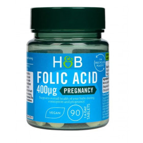 Folic Acid, 400mcg - 90 tablets