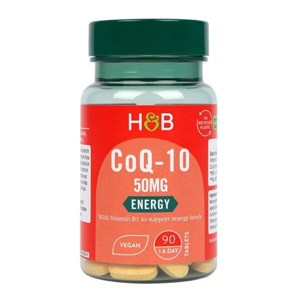 CoQ-10, 50 mg - 90 tablettia