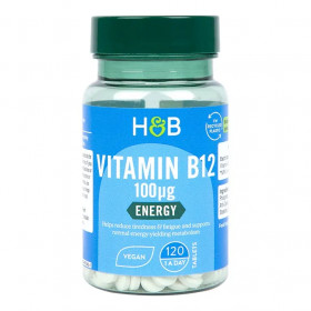 Vitamīns B12, 100mcg - 120 tabletes