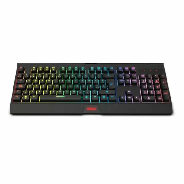 Keyboard and Mouse Krom Kabala Black Multicolour Spanish Qwerty