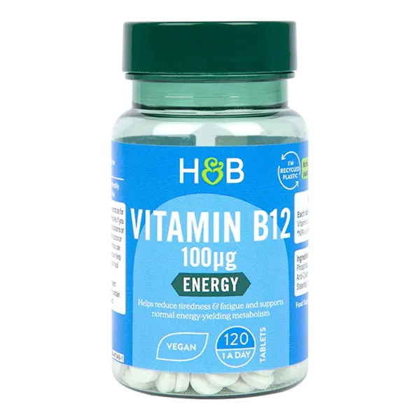 Vitamīns B12, 100mcg - 120 tabletes