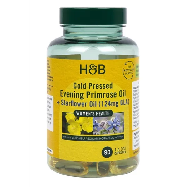 Cold Pressed Evening Primrose Oil + Starflower Oil - 90 caps