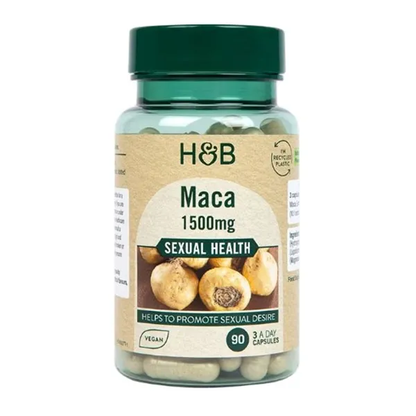 Maca, 1500 mg - 90 v kapsulių