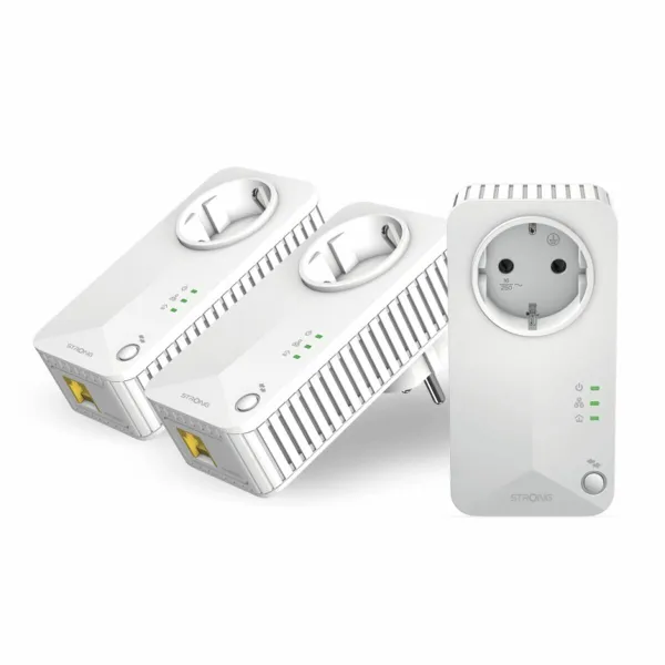 PLC Adapter STRONG POWERLINE 600 TRIPLE PACK