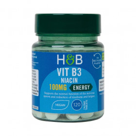 Vitamino B3, 100 mg - 120 tablečių