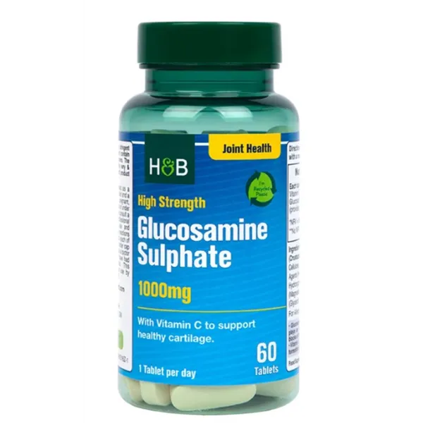 Glucosamine Sulphate, 1000mg - 60 tablets