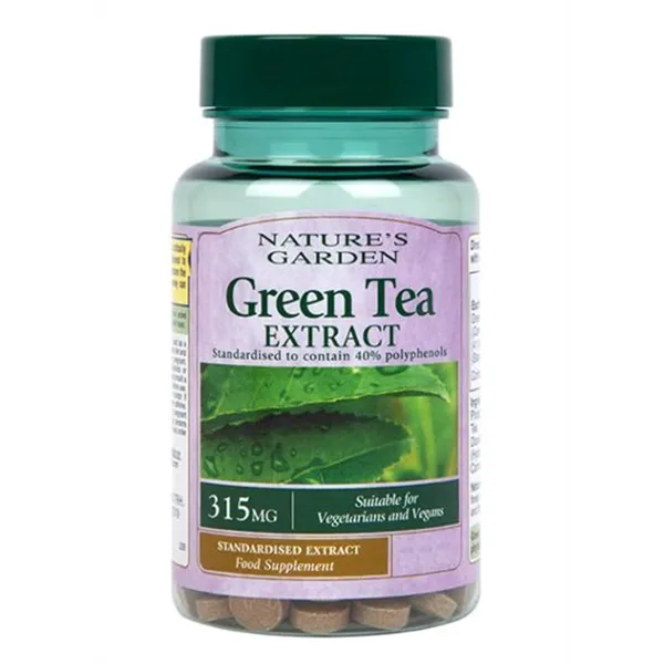 „Nature's Garden“ žaliosios arbatos ekstraktas, 315 mg – 200 tablečių