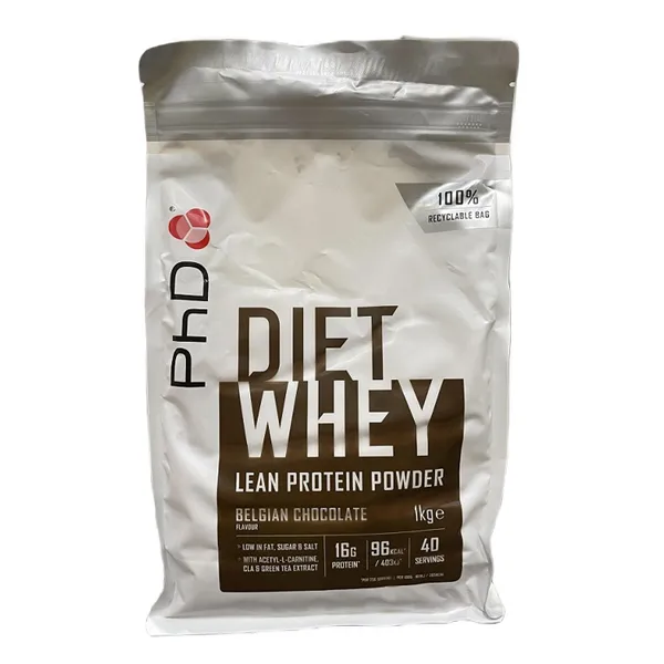 Diet Whey, Belgian Chocolate - 1000g