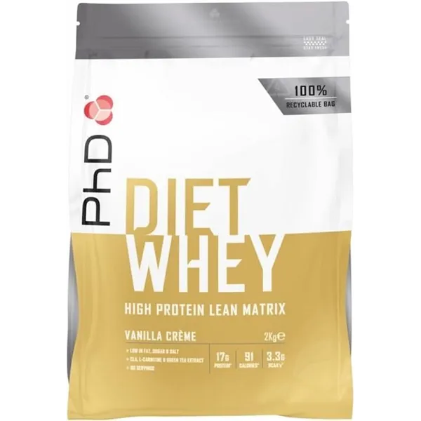 Diet Whey, Vanilla Creme - 2000g