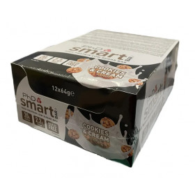 Smart Bar, Cookies & Cream - 12 x 64g