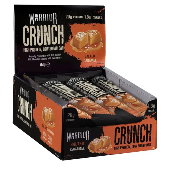Crunch Bar, Salted Caramel - 12 bars