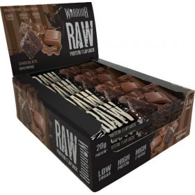 Raw Protein Flapjack, Chocolate Brownie - 12 bars