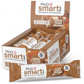 Smart Bar, брауни с соленой помадкой - 12 x 64 г