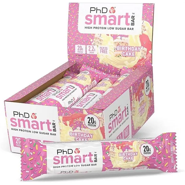 Smart Bar, Birthday Cake - 12 x 64g